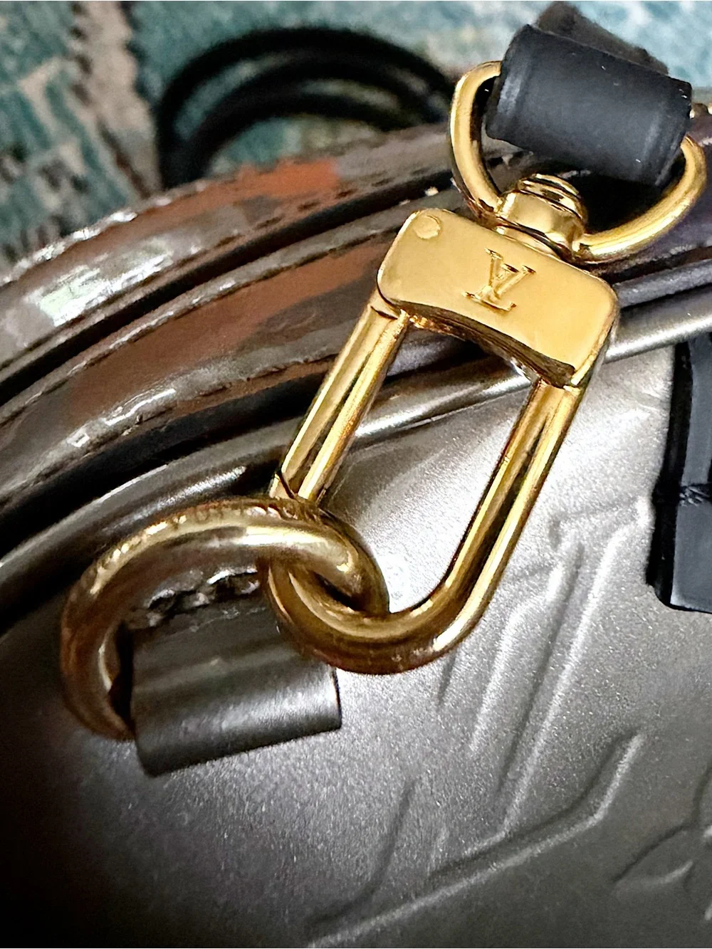 LOUIS VUITTON M90510 MonogramVernis Belt Body bag Crossbody 2WAY Shoulder Bag